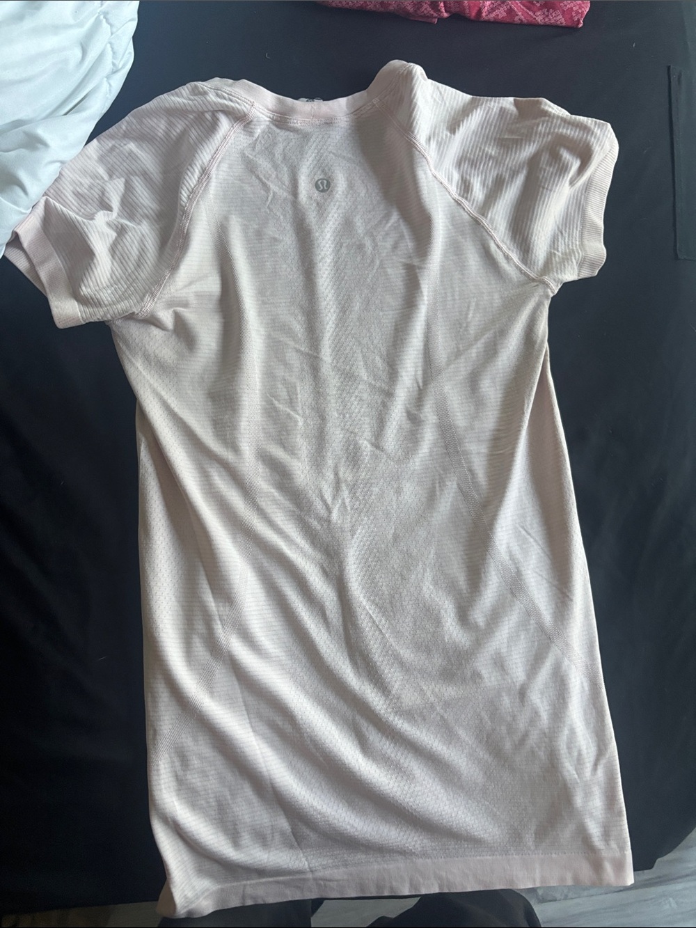 lululemon athletica Light Pink Girls' Short Sleeve Athletic Tee
